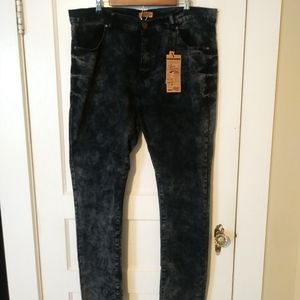 Size 38 men's jeans, black, Jean Station